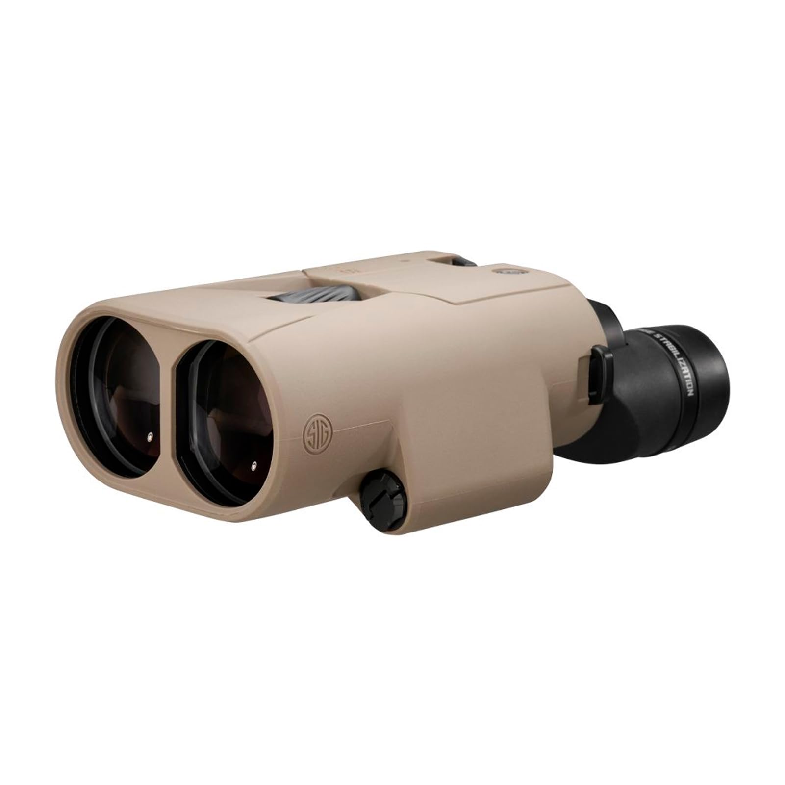 Sig Sauer Zulu6Tm Hdx Pro 16X50Mm Waterproof Fogproof Durable Fde Image Stabilized Hunting Binoculars, Multicoated Anti Glare Le