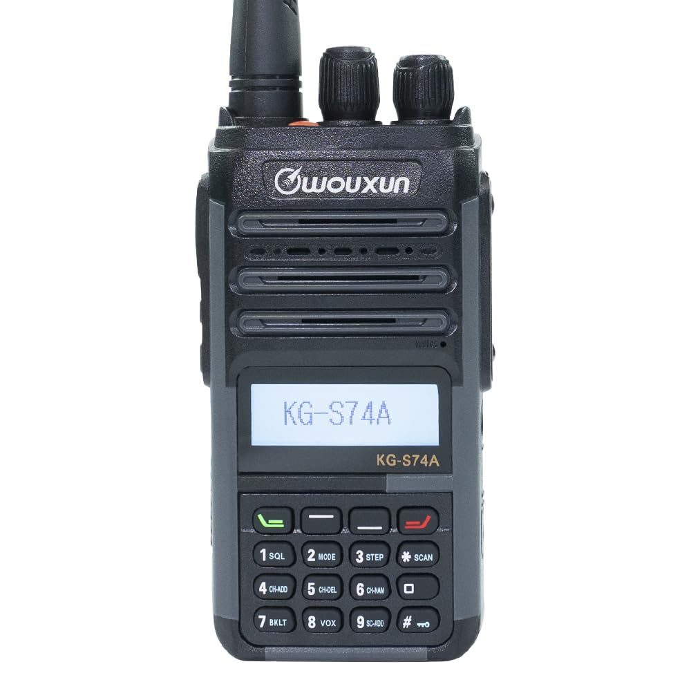 Wouxun Kg S74A Compact Waterproof Vhf Aviation Radio With Usb C Charging