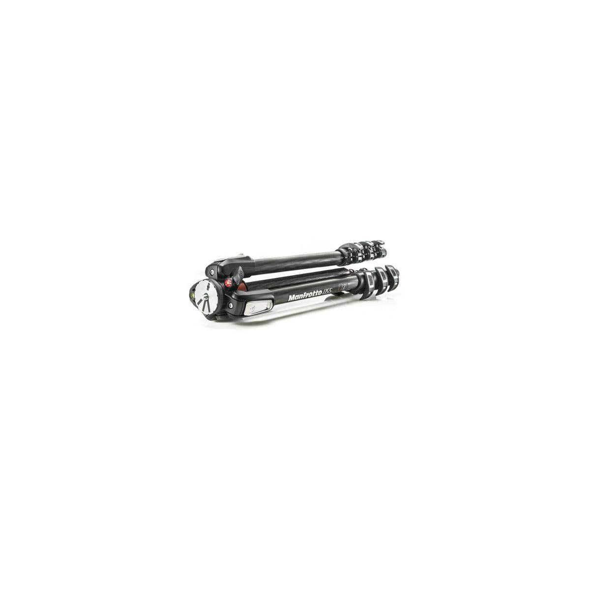 Manfrotto 055 4 Section Carbon Fiber Tripod With Horizontal Column