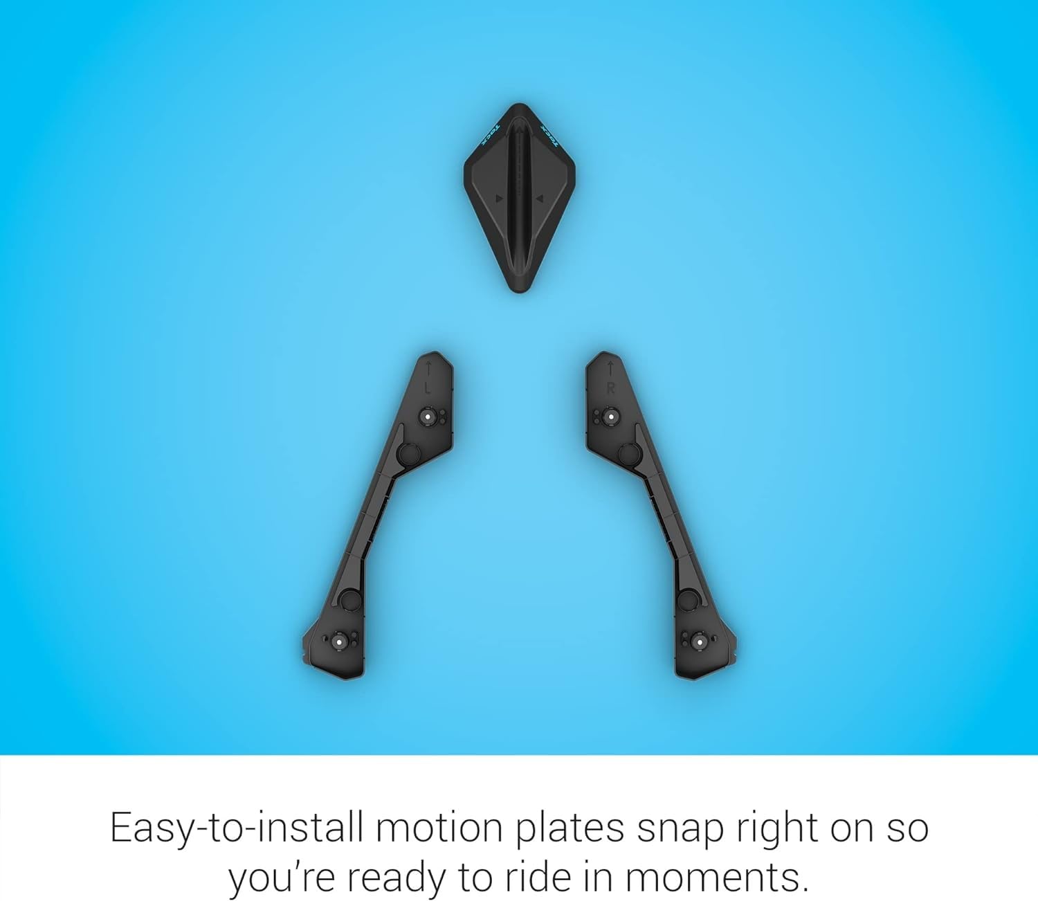 Garmin Tacx Neo Motion Plates, Multidirectional Movement, Easy To Install