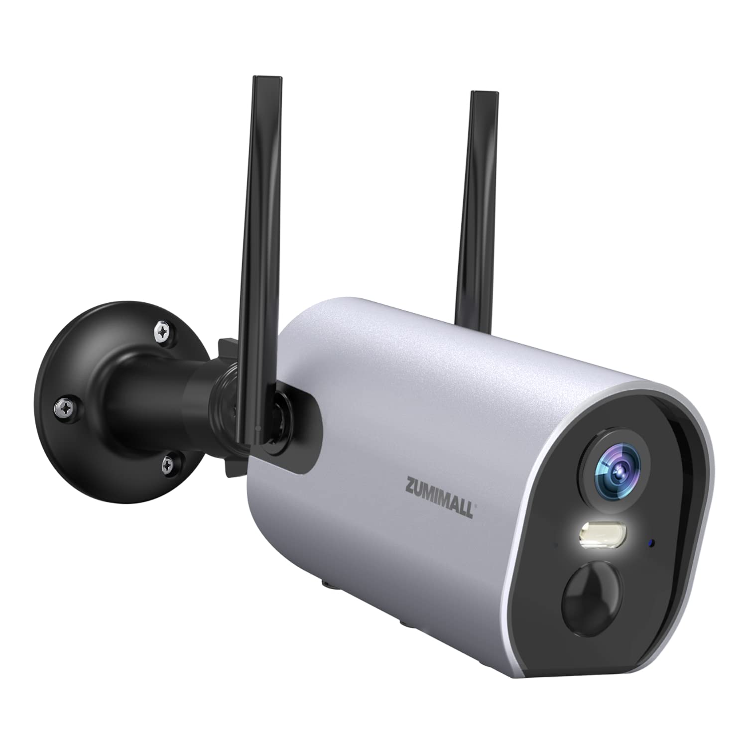 Zumimall Security Cameras Wireless Outdoor2K Home Security Camera Battery Powered, Outdoor Security Cameras With 3Mp Color Nigh