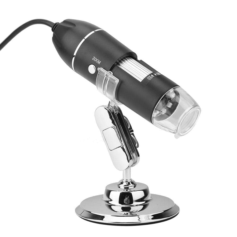 Led Digital Microscope 50X To 500X 2Mp Usb Magnifier 8 Led Magnification Endoscope Camera Magnifier Pc Video Camera With Stand(S