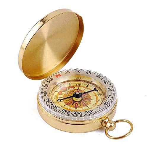 Shenqidz Camping Survival Compass,Pocket Compass For Kids,Compass For Hiking Or Camping