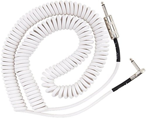 Fender Hendrix Voodoo Child Cable, White, Straight, 1/4 Angle Guitar Tools (0990823002)