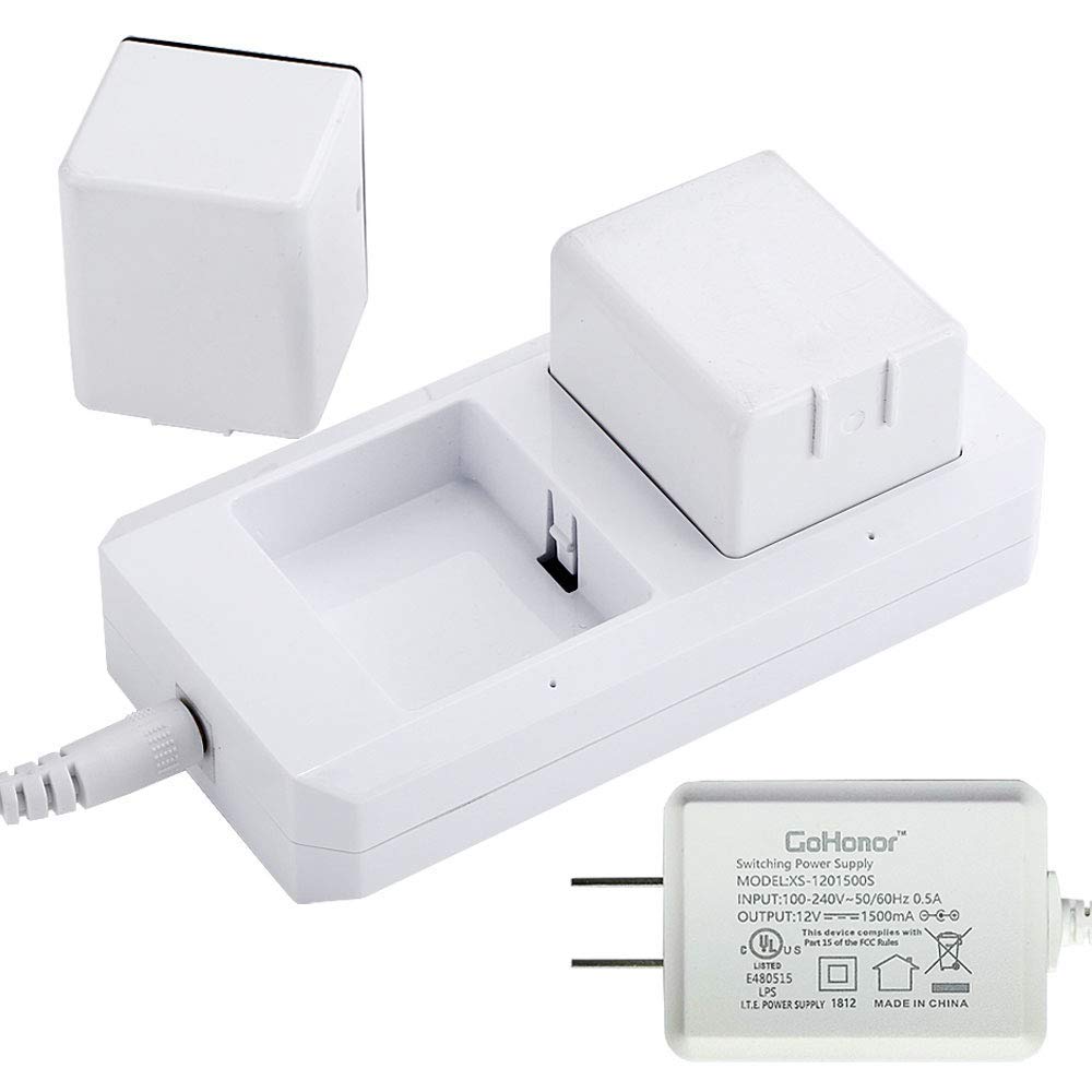 Charging Station For Arlo Charger For Arlo Batteries For Arlo Pro & Arlo Pro 2 & Arlo Go & Arlo Security Light Vma4410 Fireproof Material Adapter Pass Fcc & Ul Certified