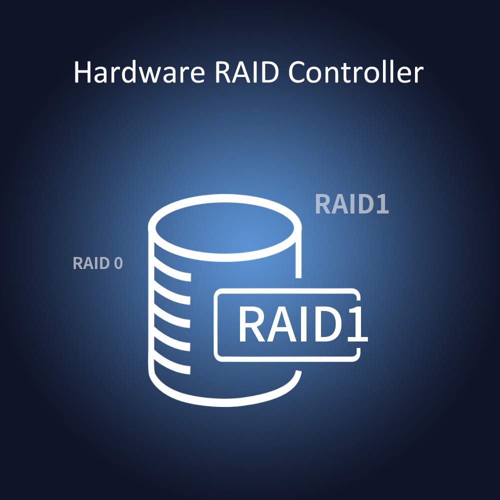 Terramaster Td2 Thunderbolt 3 Professional Grade 2 Bay External Hard Drive Enclosure Raid 0/Raid1/Jbod Hard Disk Raid Storage (D