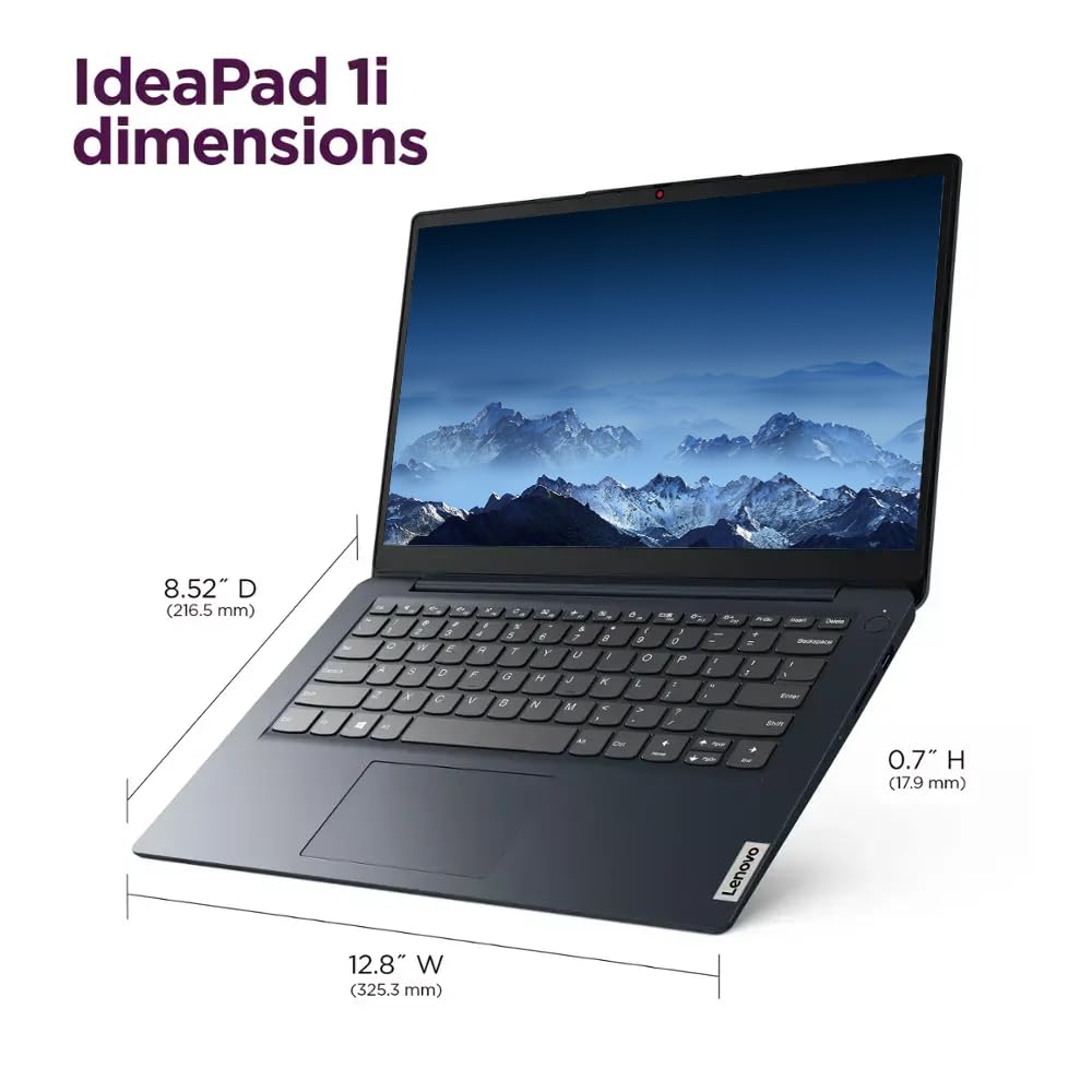 Lenovo Ideapad 14 Business Laptop, 4Gb Ram 1.6Tb Storage (1Tb Ssd+128Gb Emmc+512Gb Docking Station Set), Windows 11 Pro With 1-Y