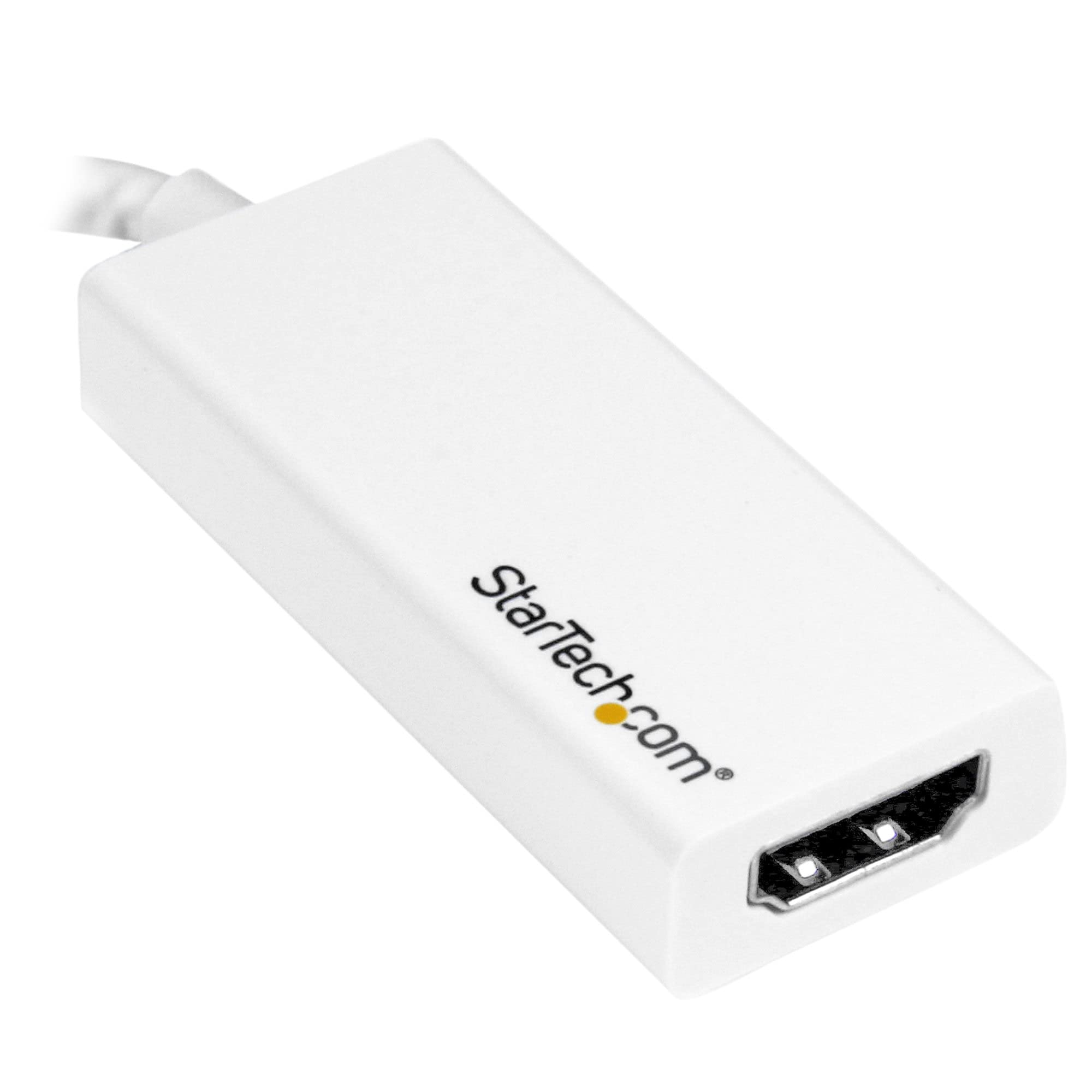 Startech.Com Usb C To Hdmi Adapter   4K 30Hz   Usb 3.1 Type C To Hdmi Adapter   Usb C To Hdmi Dongle   Monitor Adapter   White (