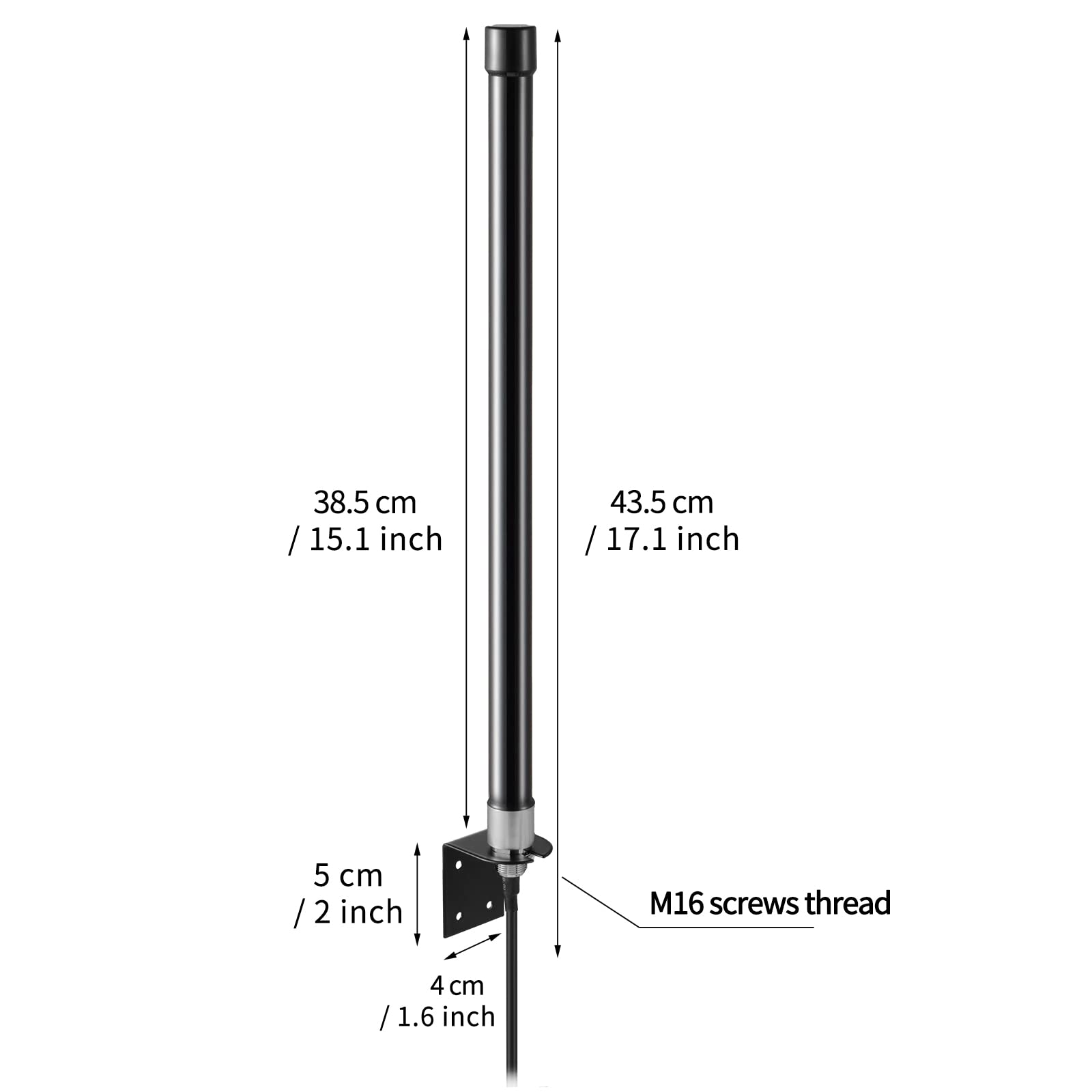 10Dbi Long Range Dual Band Wifi 2.4Ghz 5Ghz Fiberglass Antenna For Wifi Router Pci E Network Card Repeater Wireless Reolink Secu