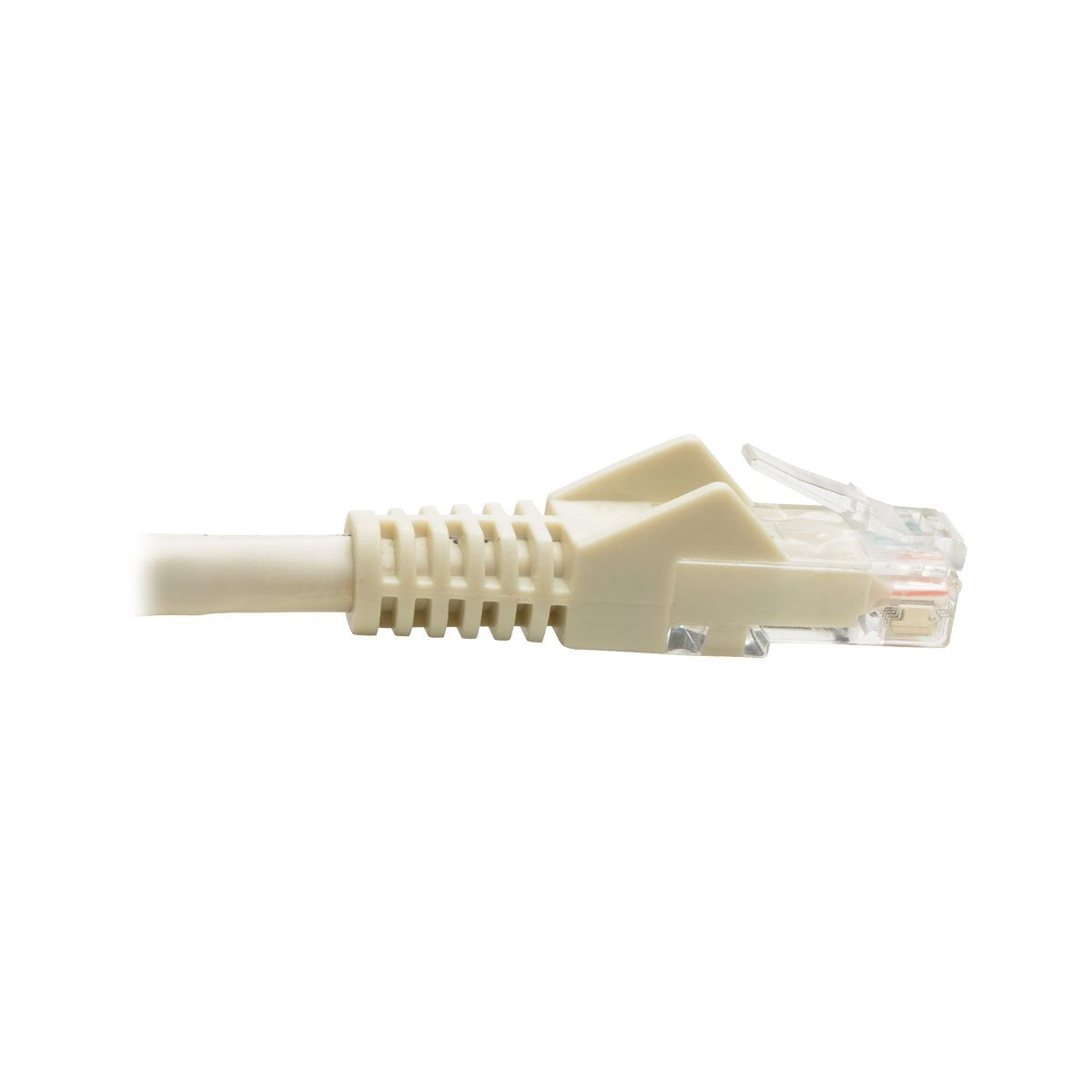 Tripp Lite Cat6 Gigabit Ethernet Snagless Molded Patch Cable 24 Awg 550Mhz Premium Utp, White, Rj45 M/M 8 (N201-008-Wh)