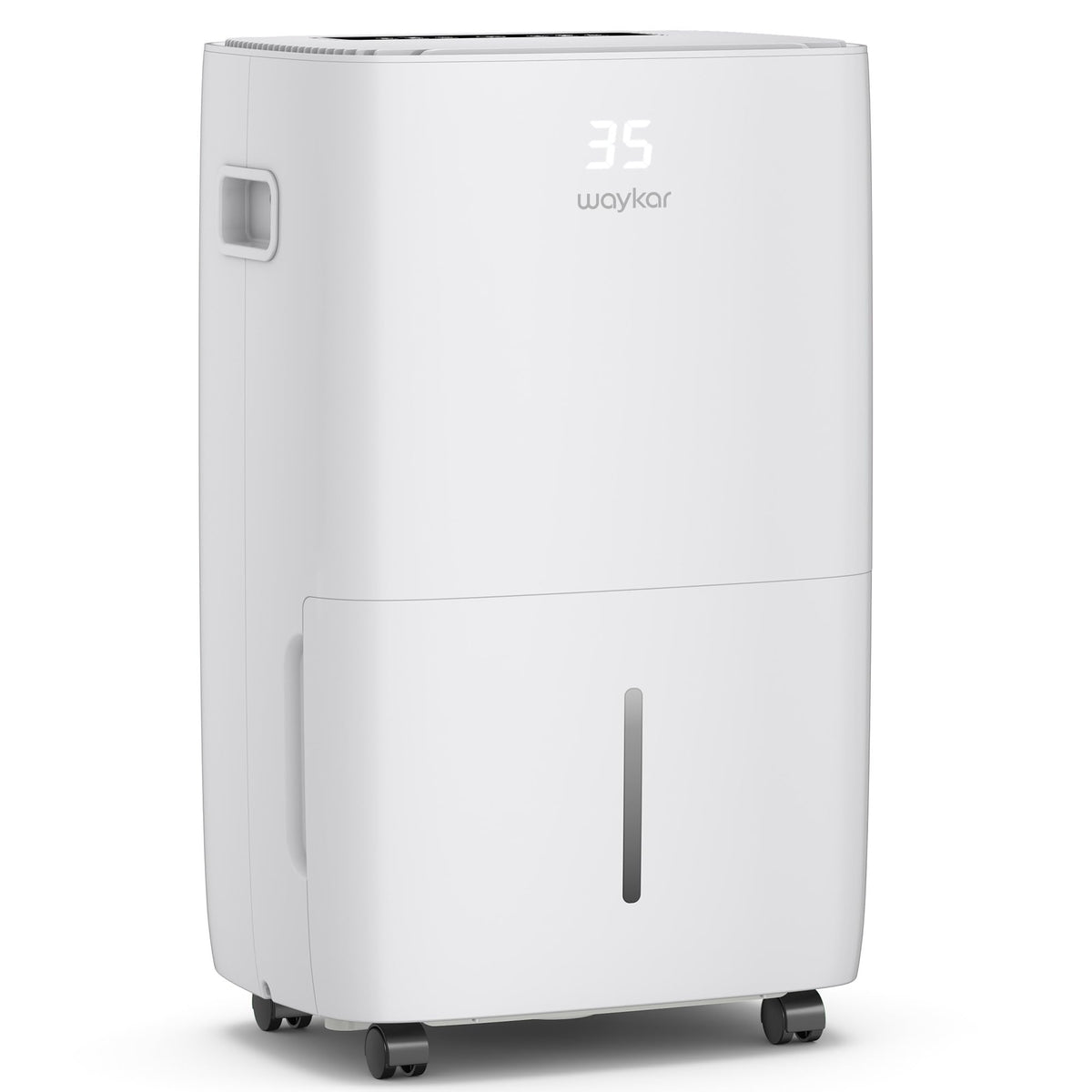 Waykar 130 Pints 6,500 Sq. Ft Dehumidifier With Drain Hose For Commercial And Industrial Large Rooms, Warehouses, Storages, Home