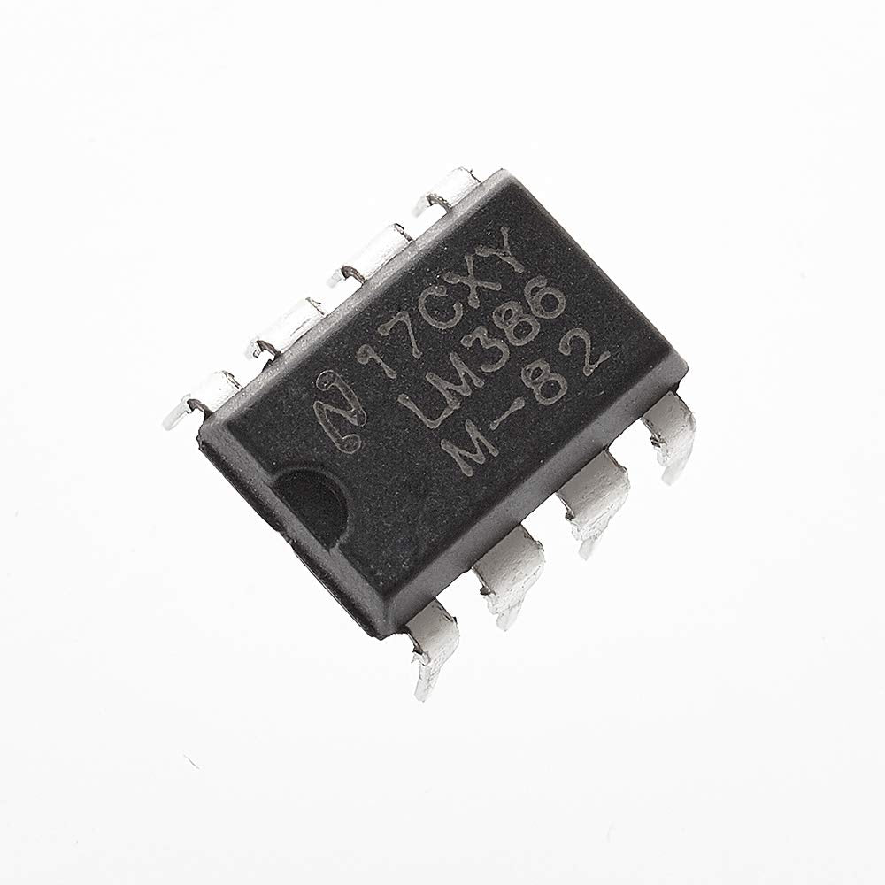 Bridgold 20Pcs Lm386N Lm386 Low Voltage Audio Power Amplifier 300Khz, 8 Pin Pdip Mono,Dip 8
