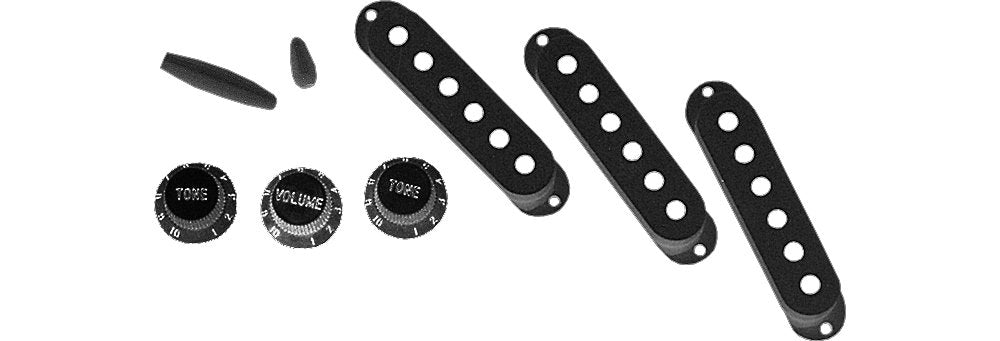 Fender Electric Guitar Strat Accessory Kit   Black