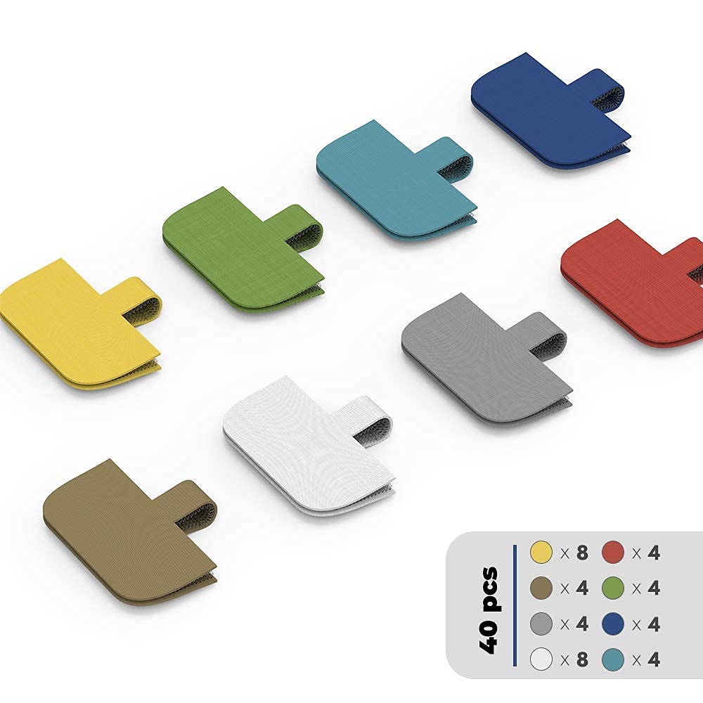 Cable Labels Large Size, Xiaoxi Write On Cord Label, Wire Labels, Cable Tags And Wire Tags For Cable Management And Identificati