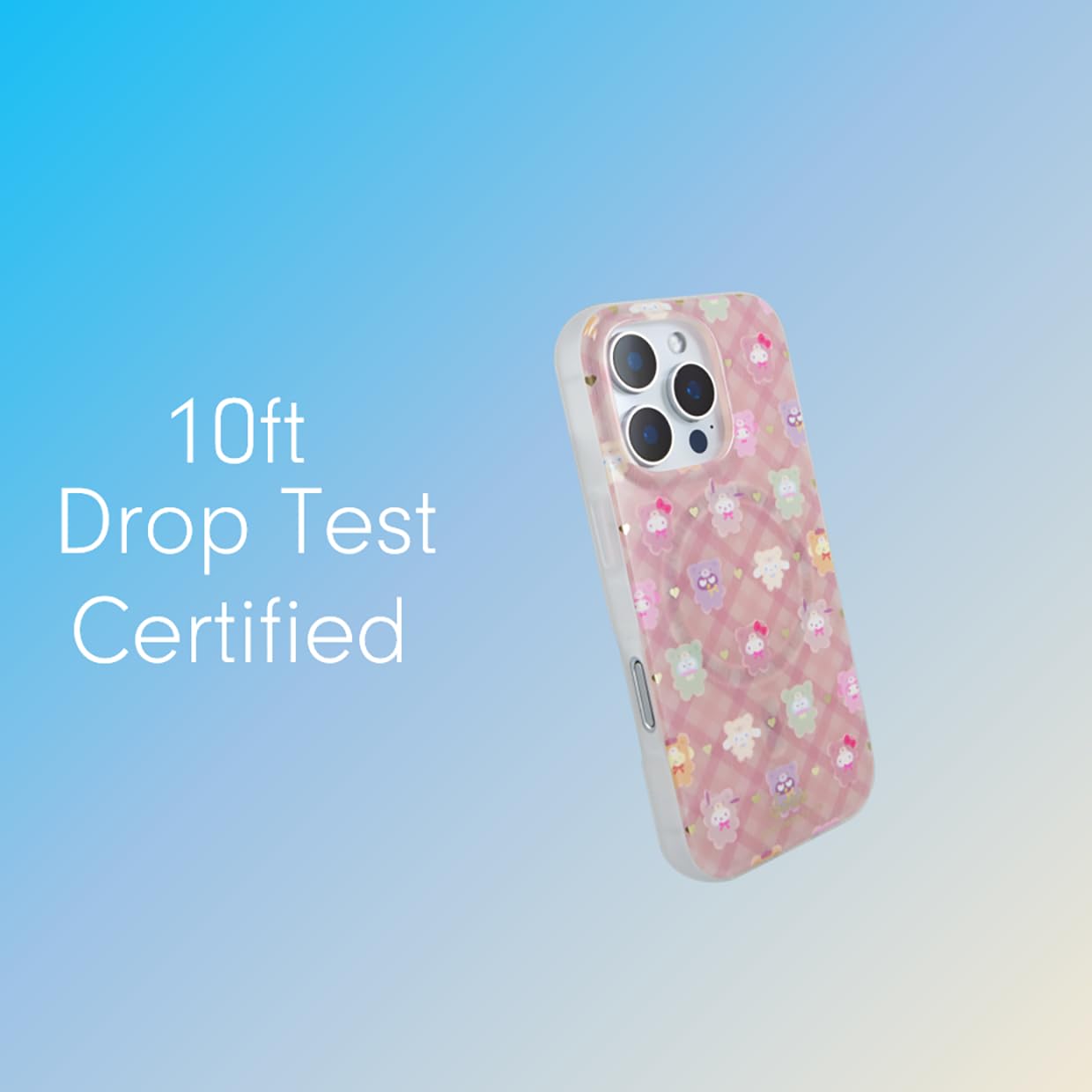 Sonix X Sanrio Case For Iphone 16 Pro | Compatible With Magsafe | 10Ft Drop Tested | Hello Kitty And Friends Latte Bear