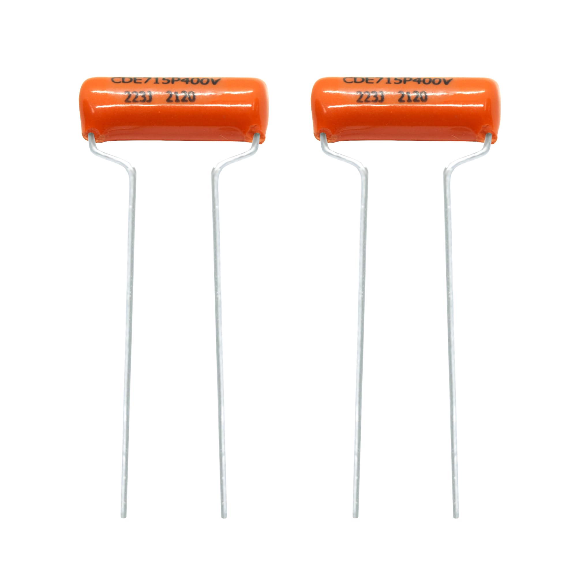 Pair (2X)   .022 Uf/400 V Orange Drop Capacitors