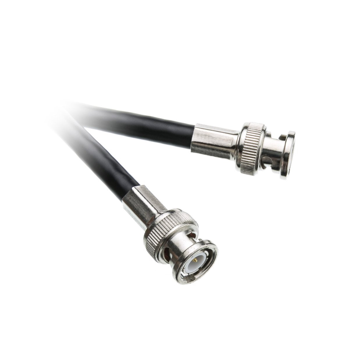 CableWholesale 6-Feet Cable Wholesale BNC/BNC Black RG6/UL Cable (10X4-02106)
