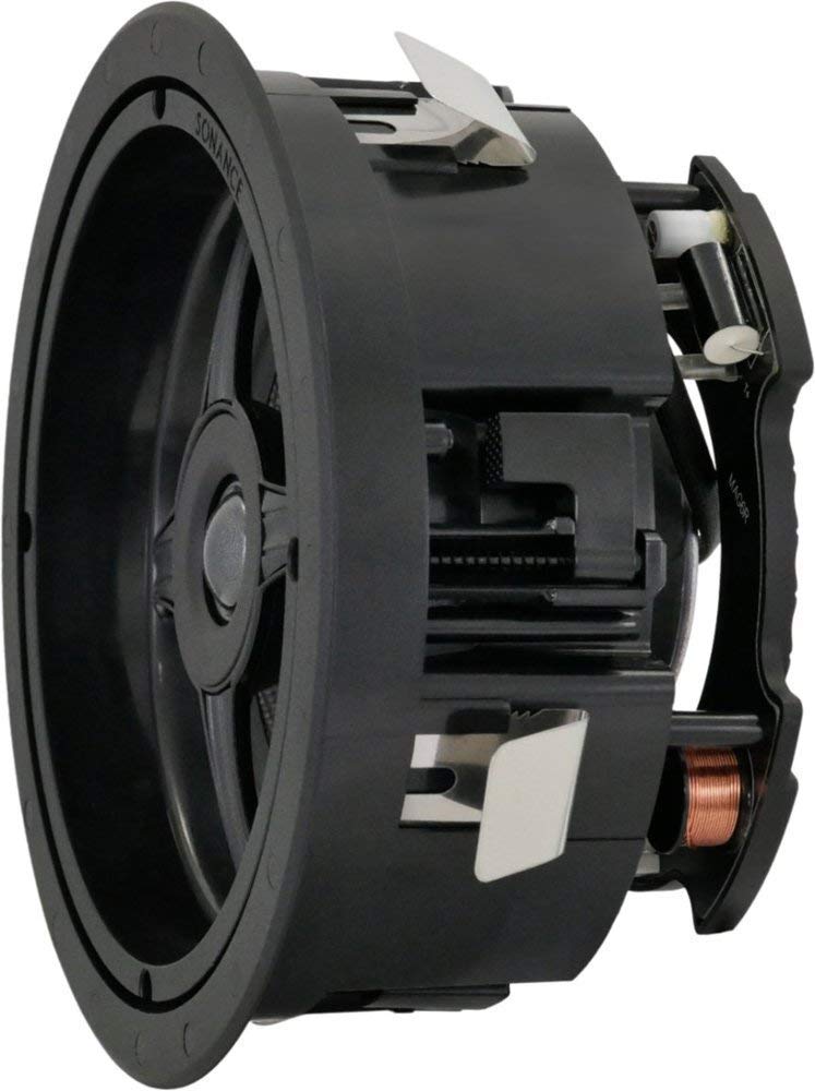 Sonance Mag6R   6 1/2' 2 Way In Ceiling Speakers (Pair)   Black