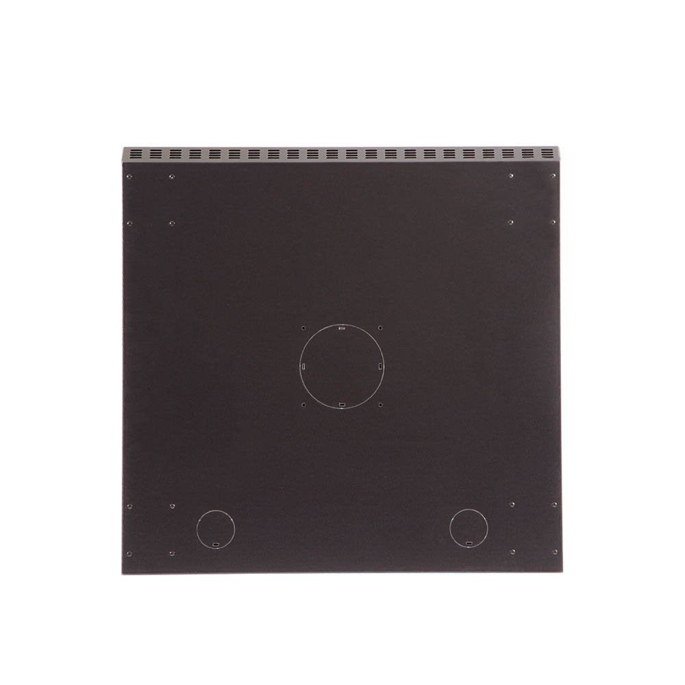 Rackmount Fixed Wall Mount Cabinet, Glass Door, 6U