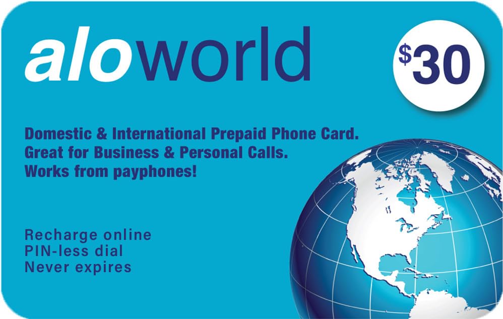 Phone Card For International & Up To 830 Domestic Minutes, Prepaid Calling Card For Cell Phones, Home Phones & Payphones