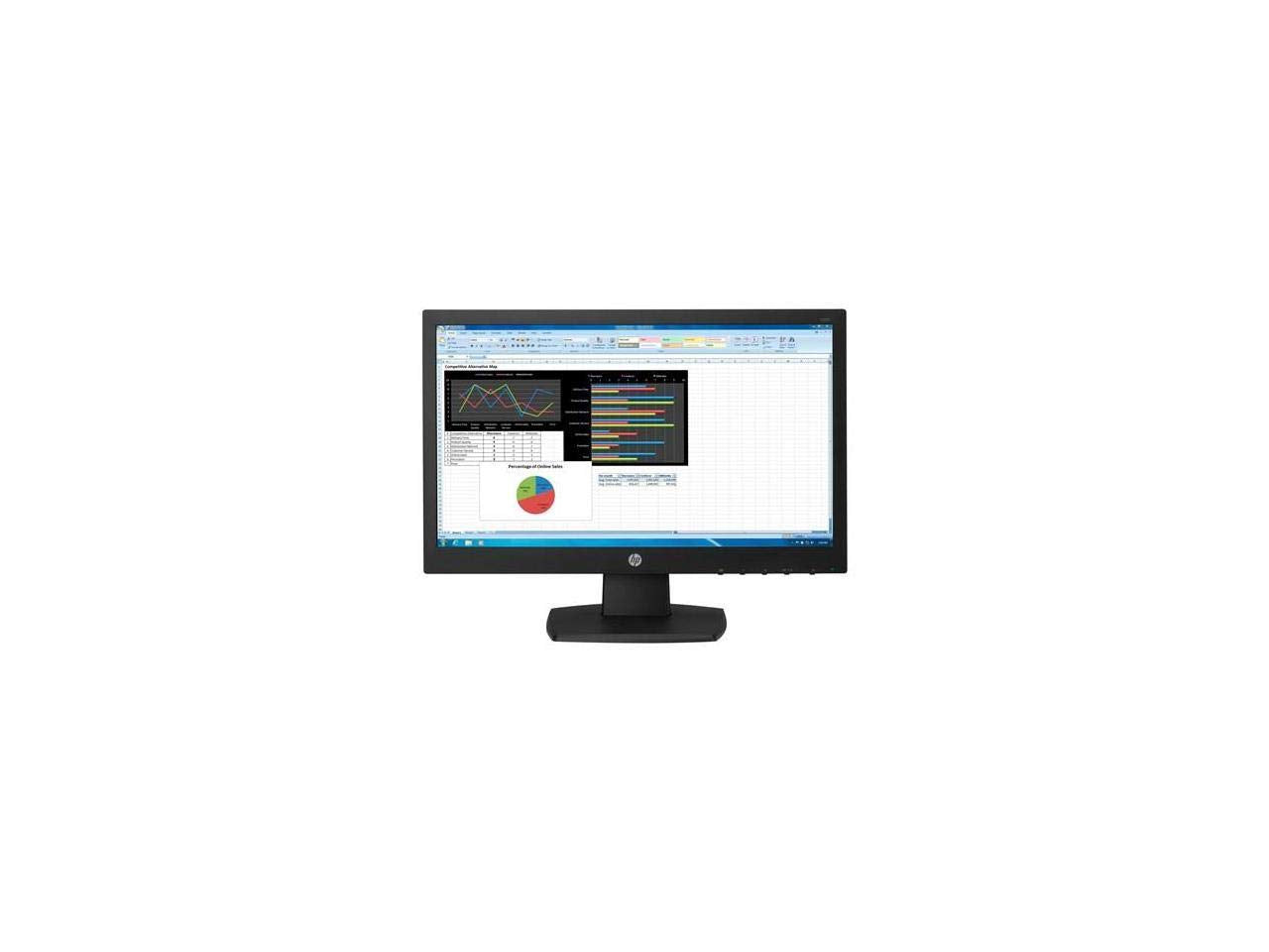 Hp N223 Led Monitor - 21.5'' (21.5'' Viewable) - 1920 X 1080 Full Hd (1080P) - Tn - 250 Cd/M - 600:1-5 Ms - Hdmi, Vga - Black - 