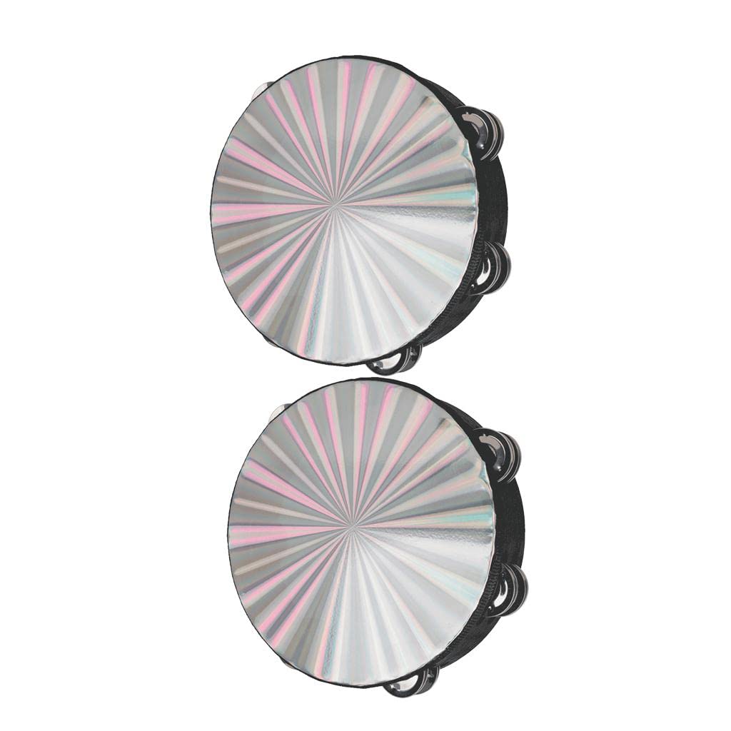 BNF 2XCompact Double Laser Surface Music Tambourine Percussion Tamborine Drum|Musical Instruments & Gear | Percussion | Hand Per