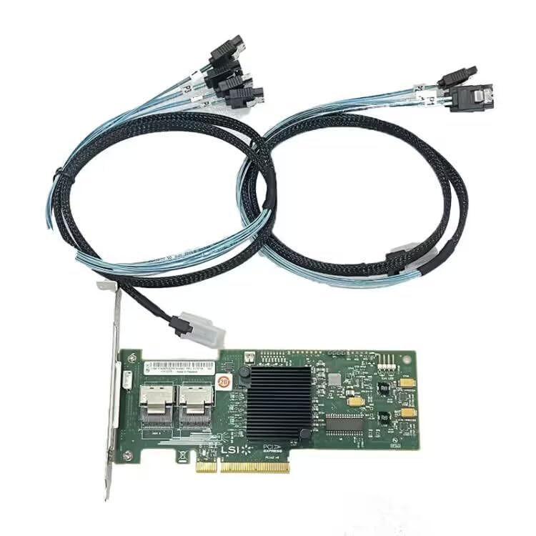 Sxtaigood 9240-8I 6Gbps Sas Hba Fw:P20 9211-8I It Mode Zfs Freenas Unraid 2* Sff Sata