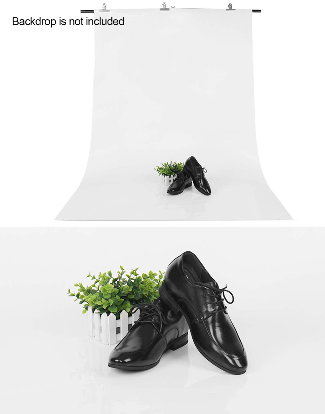 Meking T Shape Backdrop Stand 6.56Ft X 6.56Ft / 2M X2M Background Support System With Carrying Bag & Clips Kit For Muslin Vinyl