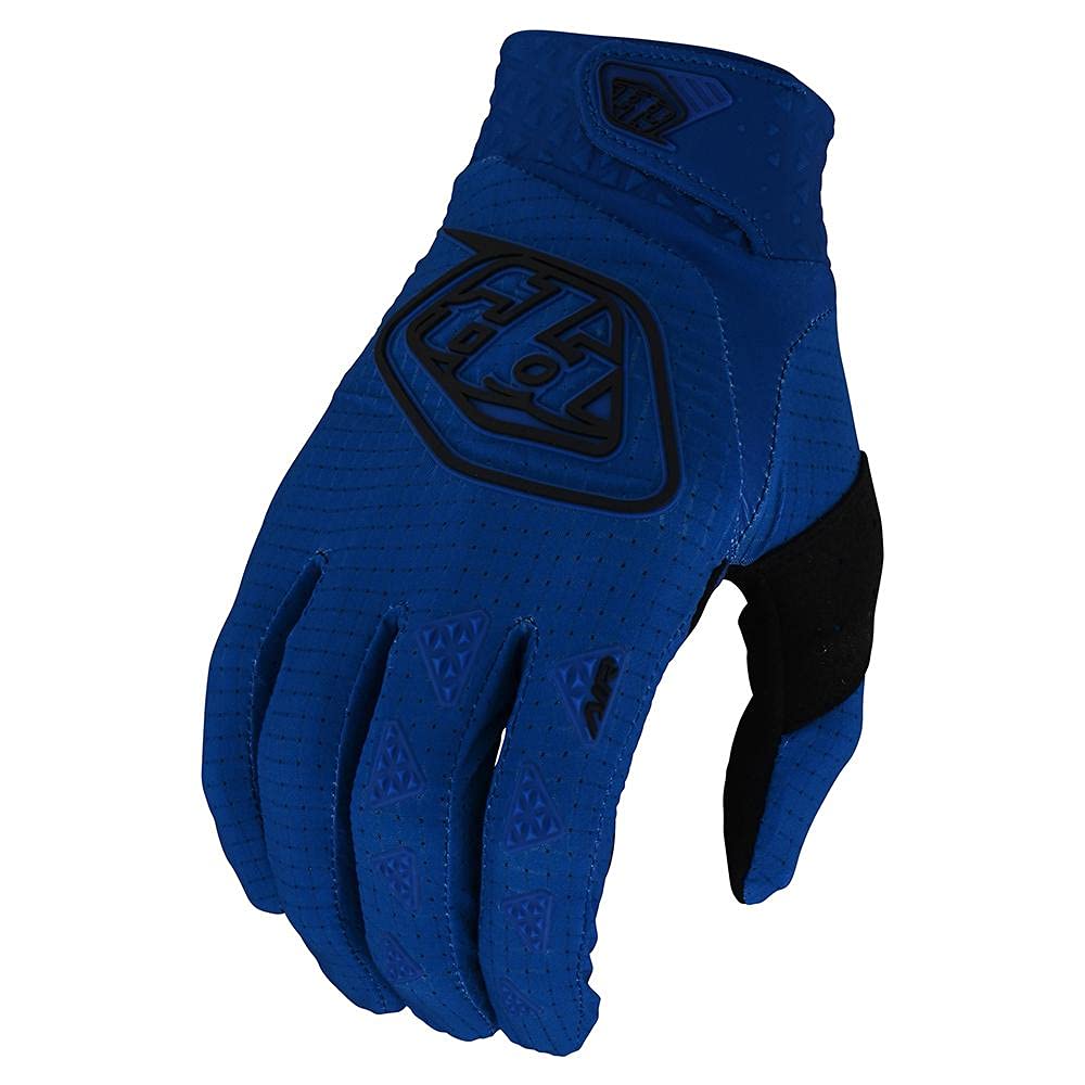 Troy Lee Designs Motocross Motorcycle Dirt Bike Racing Mountain Bicycle Riding Gloves, Air Glove (Blue, Large)