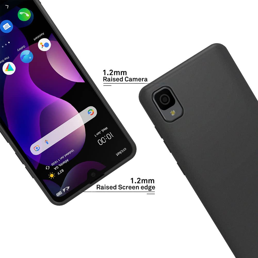 Yjrop For Tcl 30Z Case With Tempered Glass Screen Protector Slim Full Body Silicone Bumpers Anti Scratch Shockproof Protective P