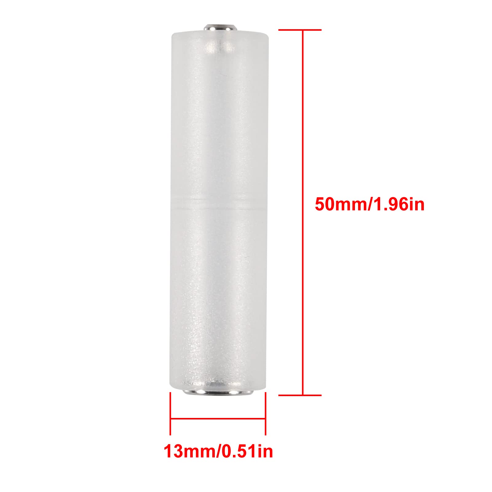 Aediko 10Pcs Aaa To Aa Converter Aaa To Aa Battery Adapter Aaa To Aa Battery Converter Holder Aaa To Aa Adapter For Aaa To Aa Battery