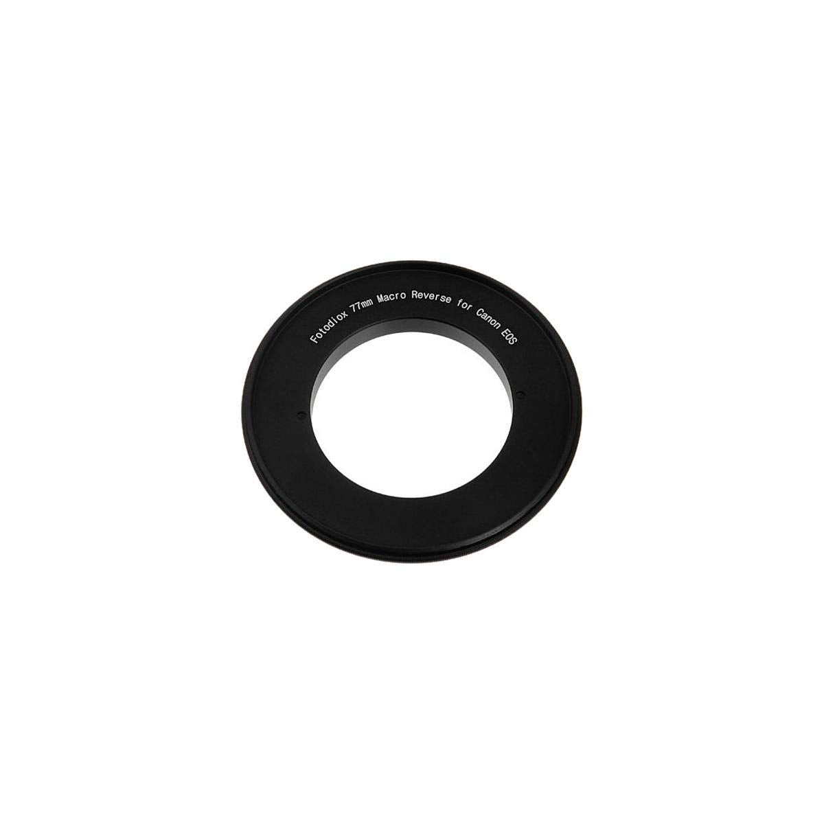 Fotodiox 77mm Macro Reverse Mount Adapter for using Canon EOS camera with 77mm filter thread lens