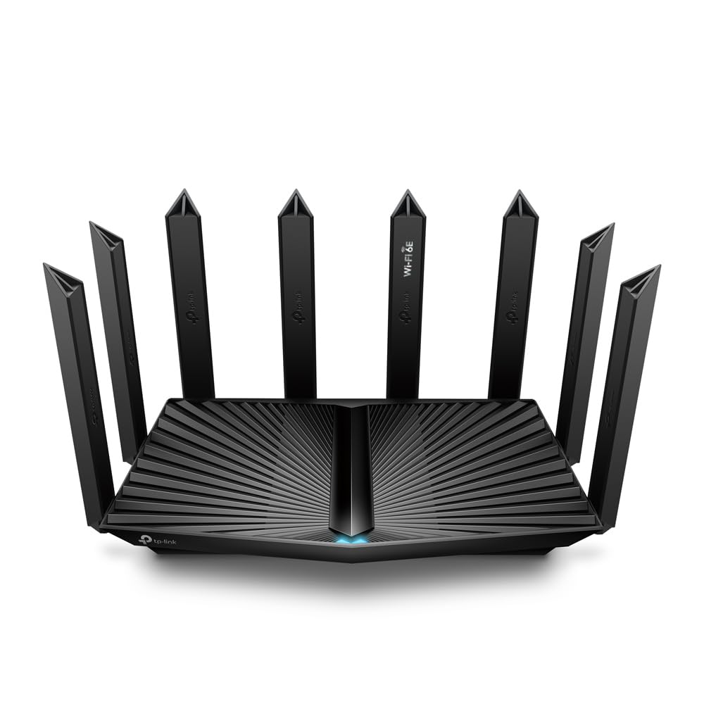 Tp Link   Archer Axe7800 Tri Band Wi Fi 6E Router   Black