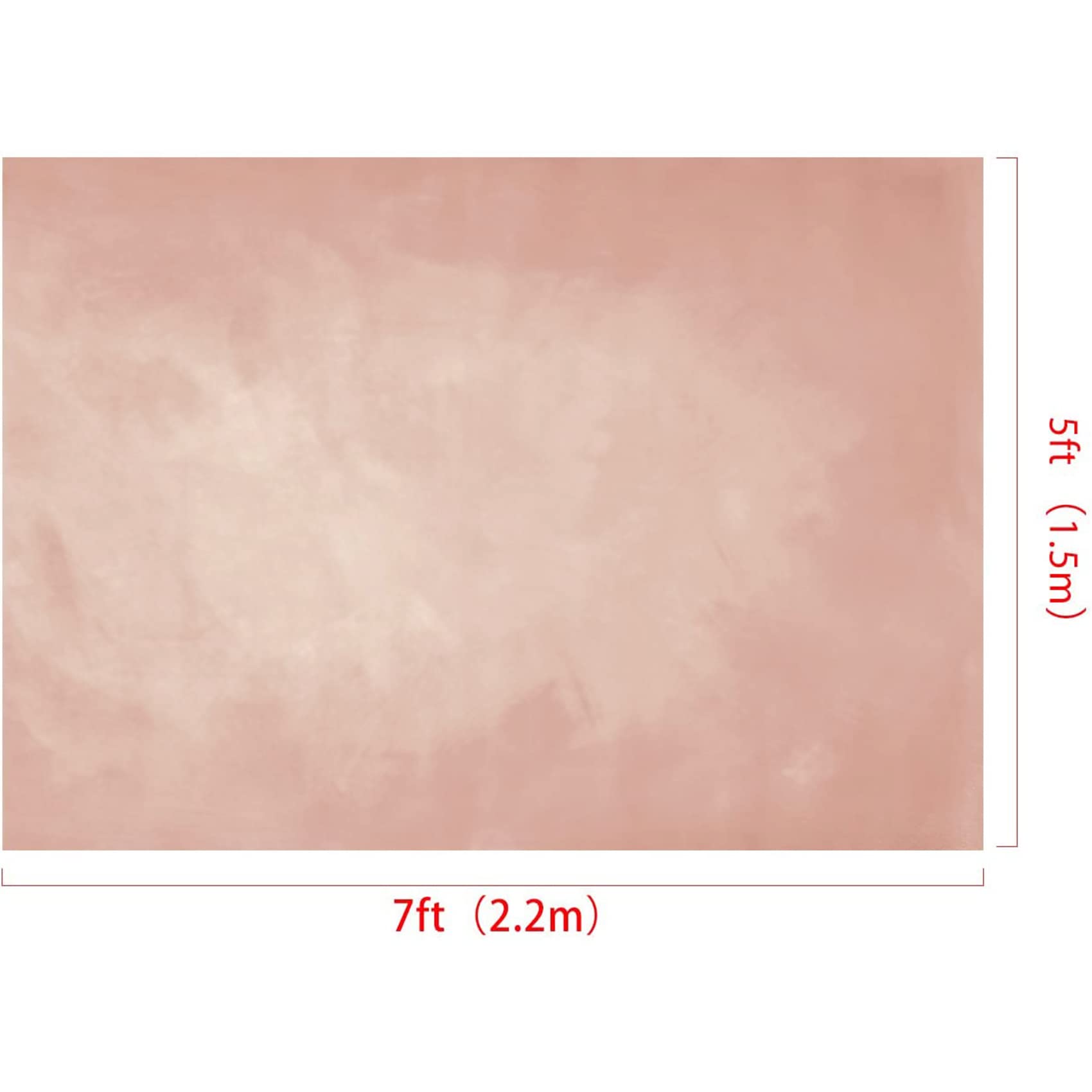 Kate 7X5Ft/2.2M(W) X1.5M(H) Pink Texture Backdrop For Photoshoot Seamless Portrait Headshot Background Photo Video Studio Props