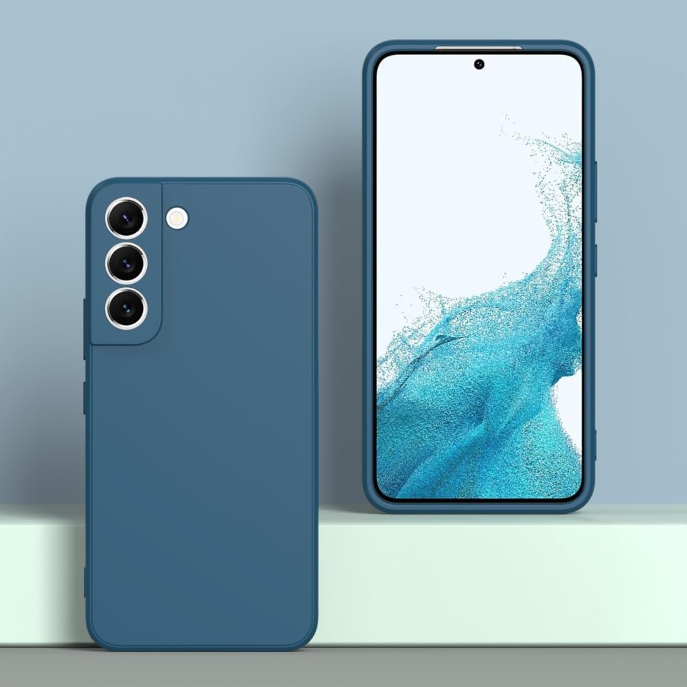 Wogroo For Samsung Galaxy S21 Plus Case Dark Blue, Scratch Resistant With Soft Touch, Slim Thin Phone Cover For Samsung Galaxy S