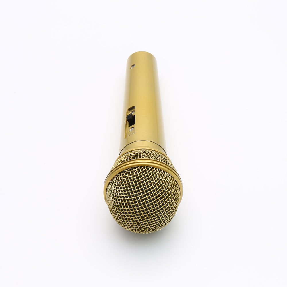 The Cosplay Company Gold Microphone