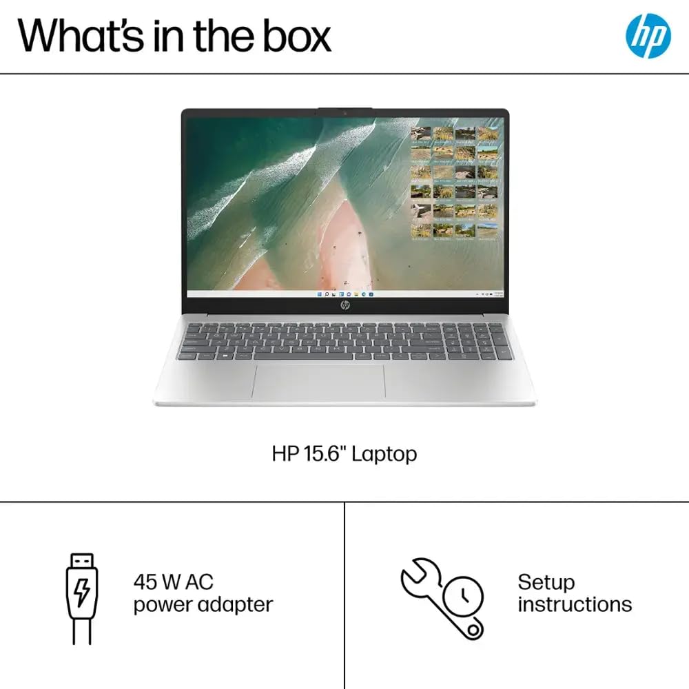 Hp 2024 15.6 Touchscreen Laptop With Stylus Pen | Intel 6-Core I3-1215U | 16Gb Ram | 512Gb Ssd | College Student School | Wi-Fi