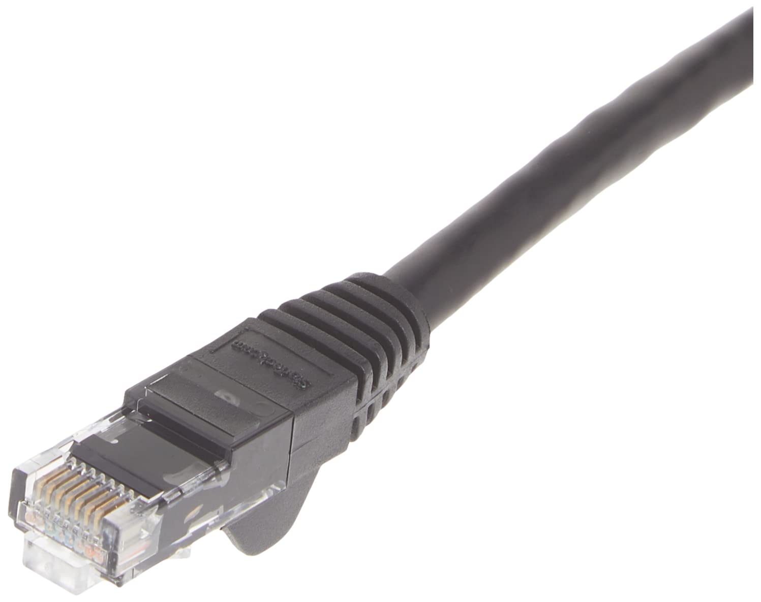 StarTech.com 4ft CAT6 Ethernet Cable   Black CAT 6 Gigabit Ethernet Wire  650MHz 100W PoE RJ45 UTP Network/Patch Cord Snagless w/Strain Relief Fluke Tested/Wiring is UL Certified/TIA (N6PATCH4BK)