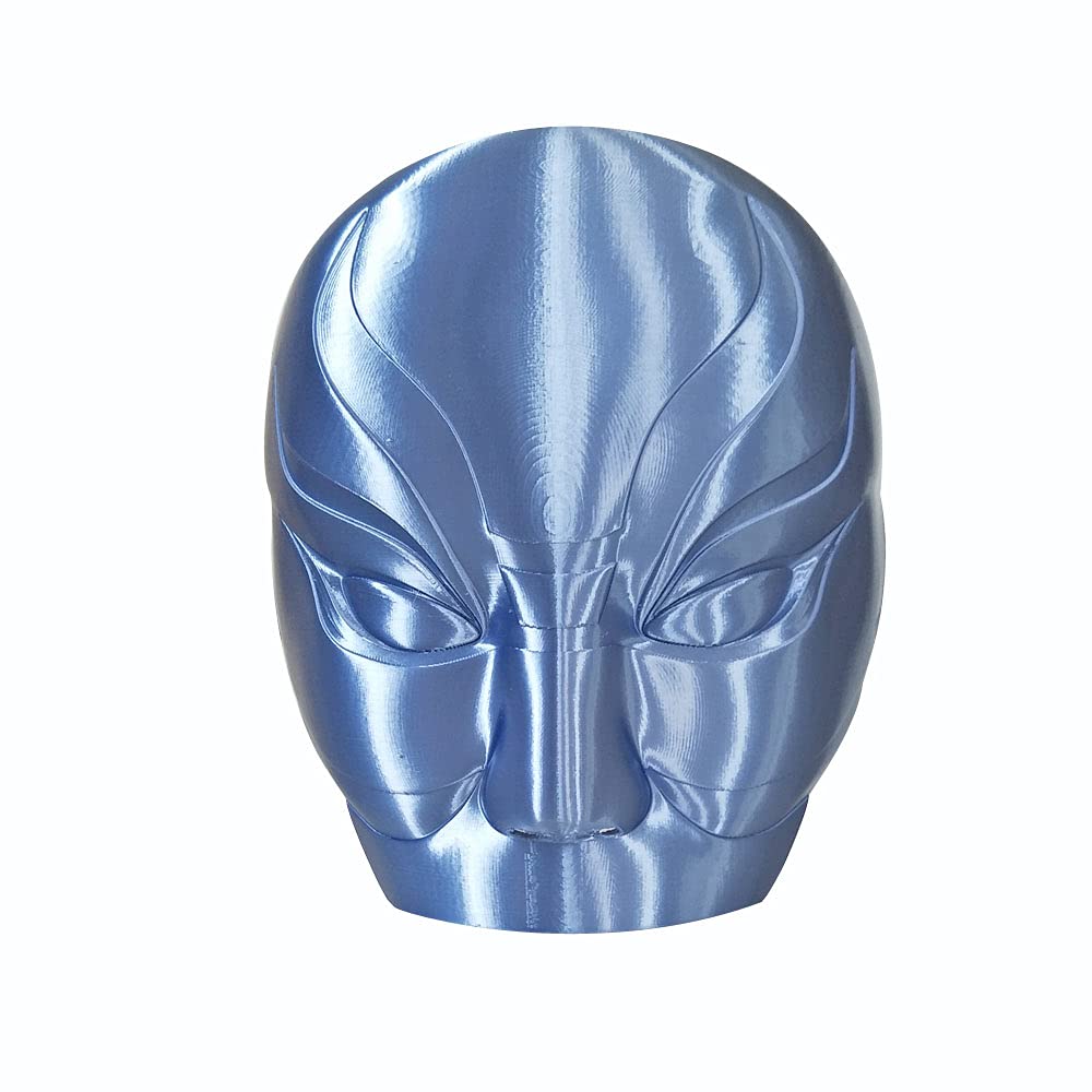 Silk Silver Blue Pla 1.75Mm 1Kg 3D Printer Filament 2.2 Lbs Spool 3D Printing Material Cc3D Shine Silky Shiny Metallic Metal Gol