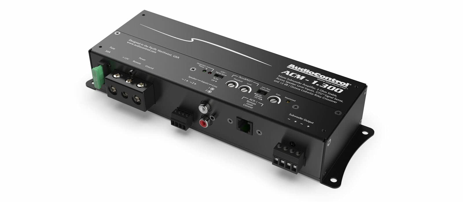 Audiocontrol Acm 1.300, Acm Mono Class D Micro Amplifier, 300W (No Acr 1 Port)
