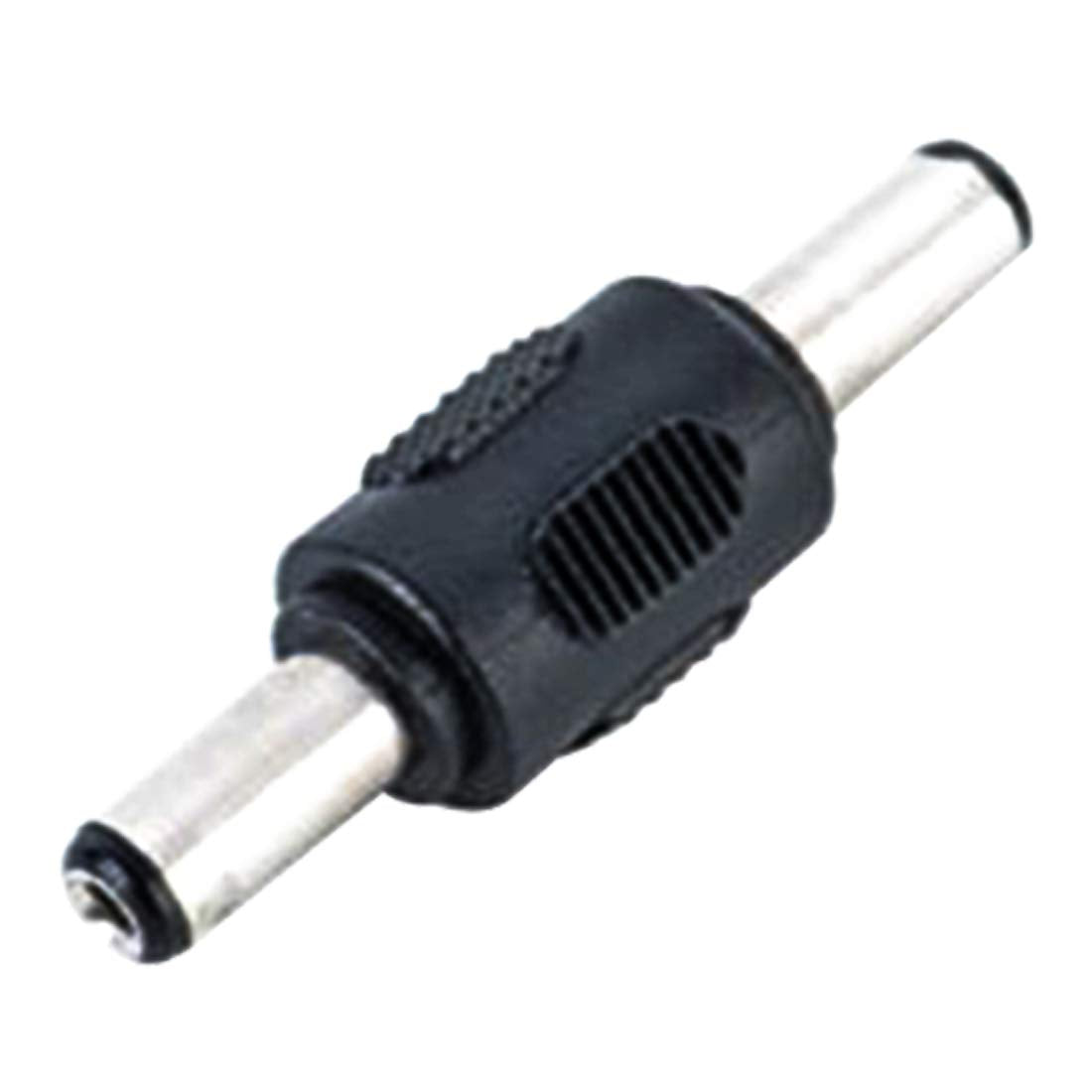 Xffcsec 5Pcs Lime2018 Dc Male To Male Connector 5.5Mm X 2.1Mm 12V 5A Power Cable Jack Adapter