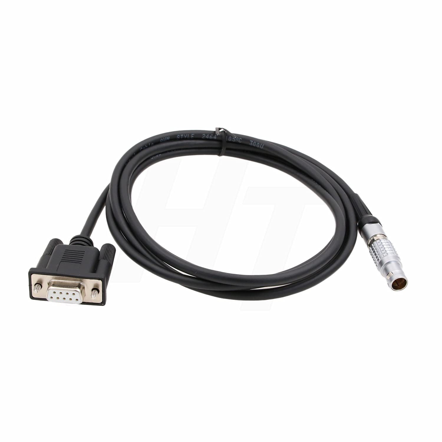Hangton Serial Data Cable 8 Pin To Rs232 Db9 For Satel Easy Pro 35W Radio Modem To Computer Pc 1.8M