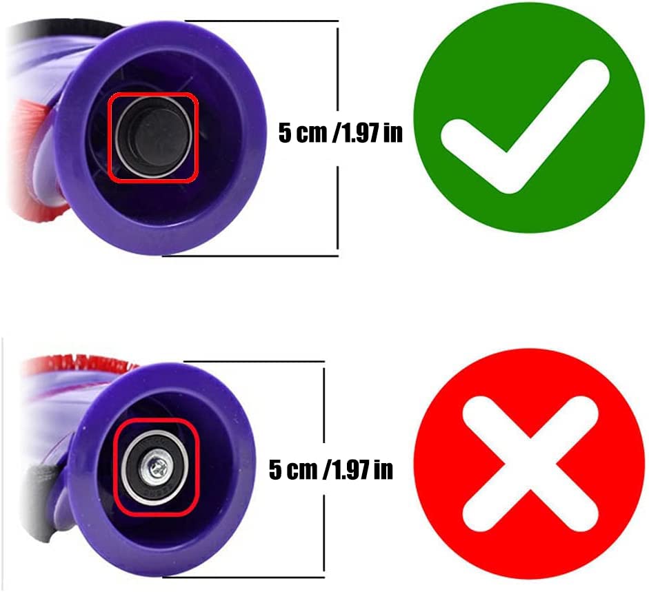 Odashen Brushbar Roller Brush Replacement For Dyson V8 Cordless Cleaner Part 967485 01