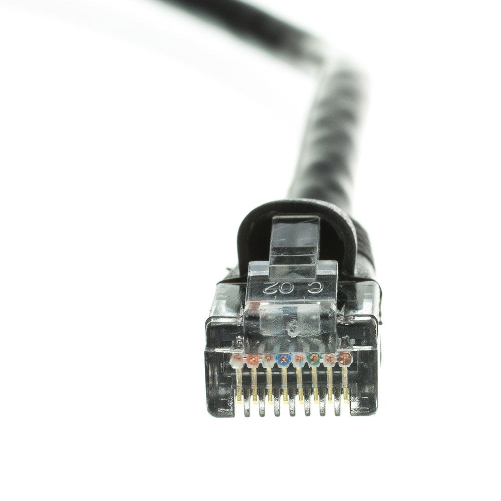 Cablewholesale Cat5E Ethernet Cable, 24Awg, Rj45 Gold Plate Connector, Etl, 4 Pair Stranded Copper, Snagless Boot Unshielded Twi