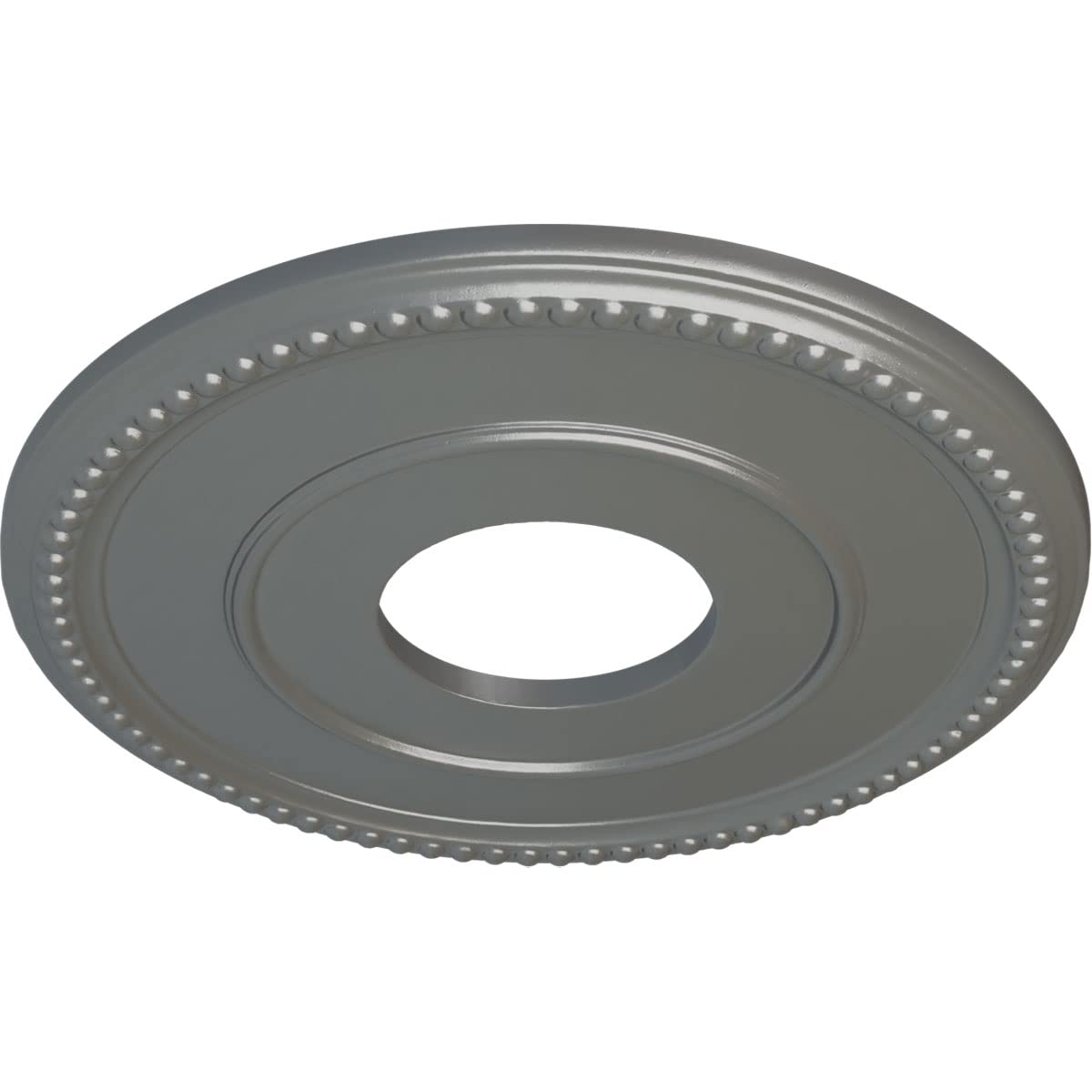 Ekena Millwork Bradford Ceiling Medallion, Silver