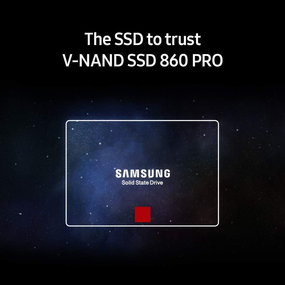 Samsung 860 Pro 1Tb 2.5 Inch Sata Iii Internal Ssd (Mz-76P1T0Bw)