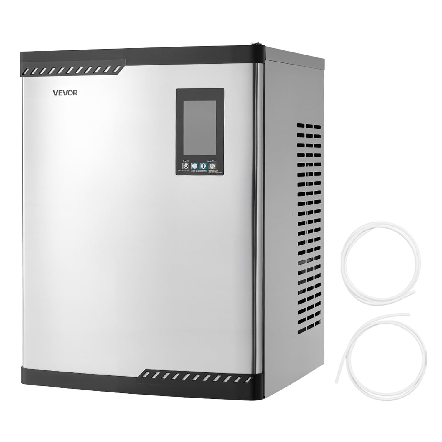 VEVOR Commercial Ice Maker Machine - Head, 800 Lbs/Day Stainless Steel Ice Machine with Scheduled Ice-Making, Self-Cleaning, Adj