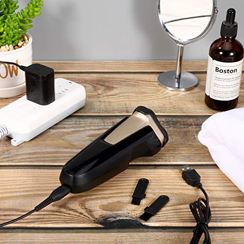 Honoson Head Shaver Power Cord Replacement Shaver Charger Cord Usb Cable Usb Data Line And 5 Pieces Cleaning Brush Clipper Brush