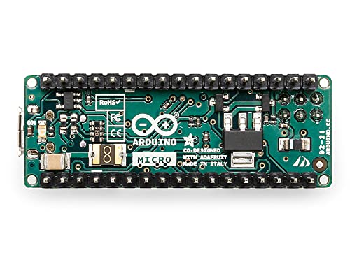 Arduino Micro With Headers [A000053]