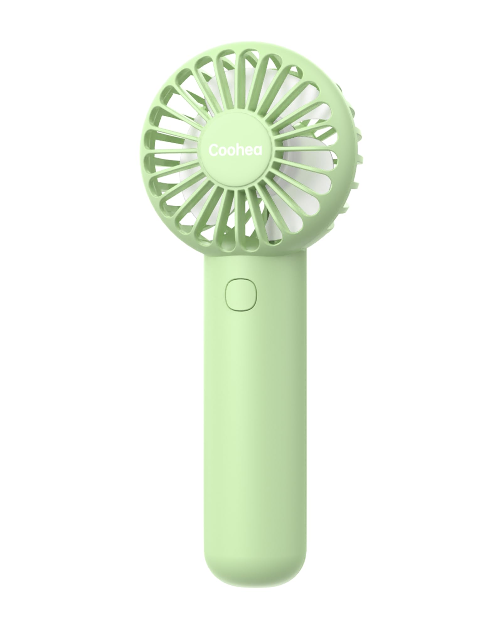 Coohea Handheld Fan Mini Portable Fan Rechargeable Battery Usb Powered Fan 3 Speeds Powerful Personal Fan Small Cute Fan With Ba